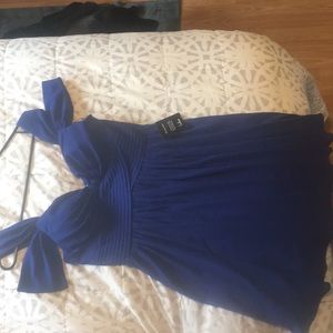 Lulus short blue cocktail dress